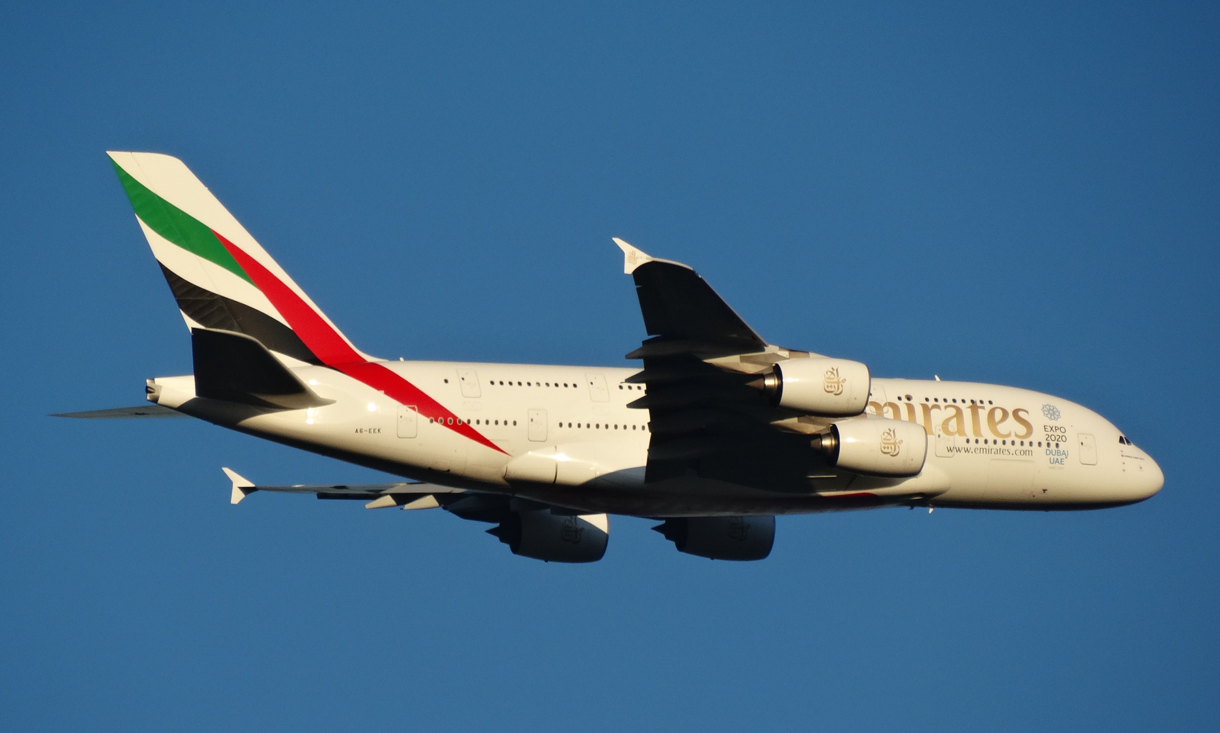 Airbus A380-800 (A6-EEK) - SAME A/C ON FINAL APPROACH TO YPPH APPROX 2000 FEET