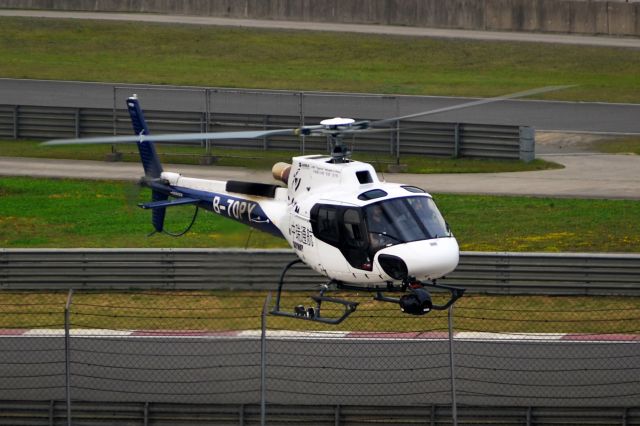 B-70PY — - The aerial helicopter for FIA Formula 1 World Championship Shanghai Racing