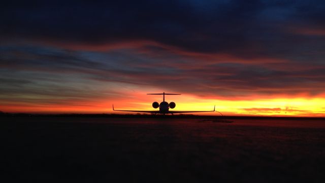 Gulfstream Aerospace Gulfstream V — - Taken with iPhone5 at HenriksenJetCenter