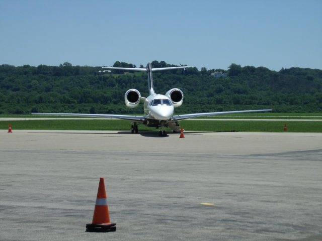 Cessna Citation X (N713FL) - Citation X on the ramp at Lunken Airport KLUK Cincinnati OH