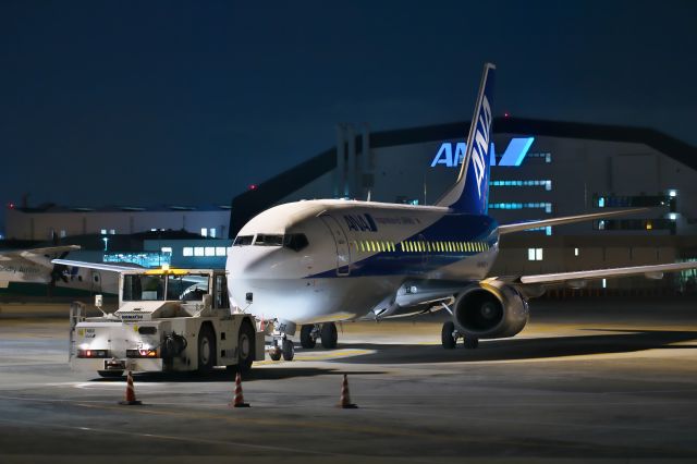 Boeing 737-500 (JA8195)