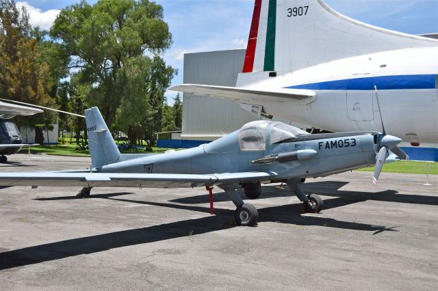 SCHWEIZER SA-2-37A Condor (FAM5053) - Schweizer SA 2-37B Condor (RG-8A) FAM-5053 of Fuerza Aerea Mexicana FAM (Mexican Air Force). Preserved in the Military Aviation Museum at Santa Lucia AB NLU/MMSM (07/2018).