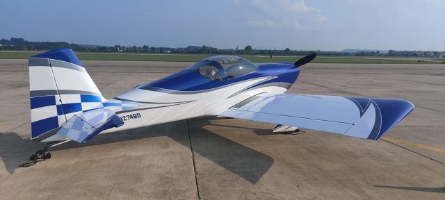 Vans RV-7 (N274BD) - Fresh out of paint shop