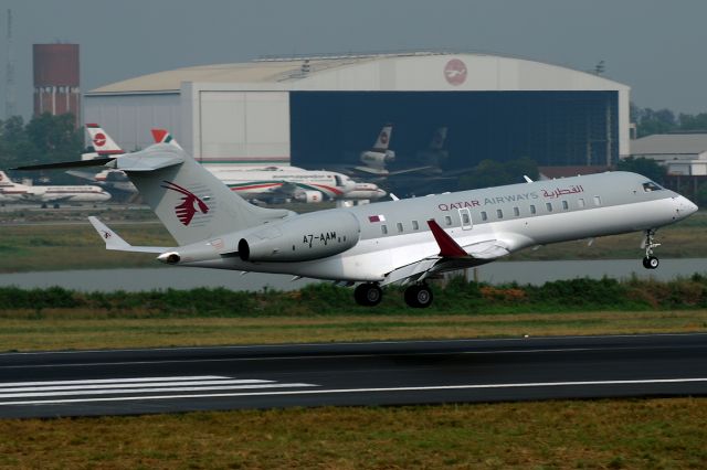 Bombardier Global Express (A7-AAM) - BD-700-1A10 Global Express
