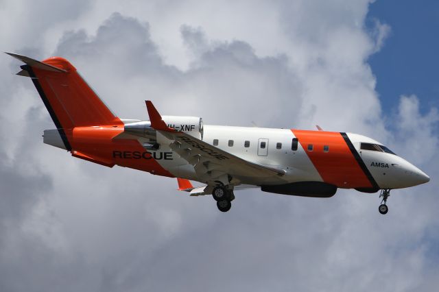 Canadair Challenger (VH-XNF) - on 18 November 2017