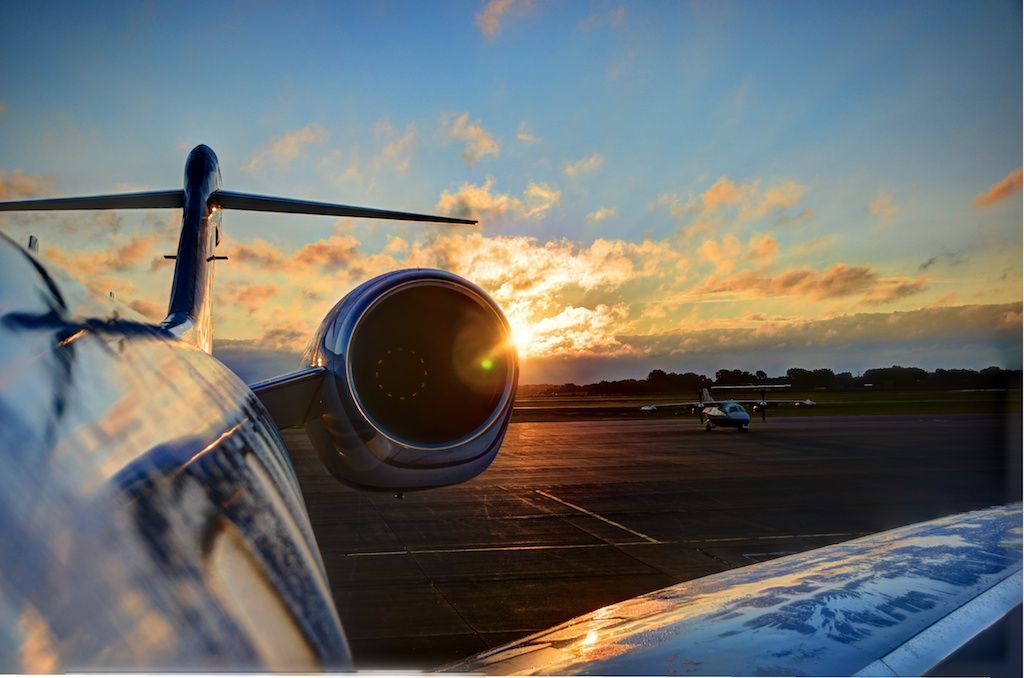 Cessna Citation X (FIV704) - Early Morning in Chicago