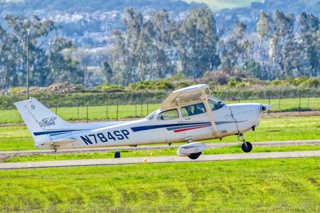 Cessna Skyhawk (N784SP) - Cessna 172S at Livermore Municipal Airport (CA). March 2021.