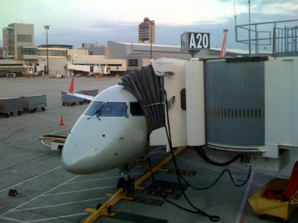 Embraer 170/175 (CPZ5691) - This poor little sick Embraer.  It was delayed out of MSP due to a mx issue.