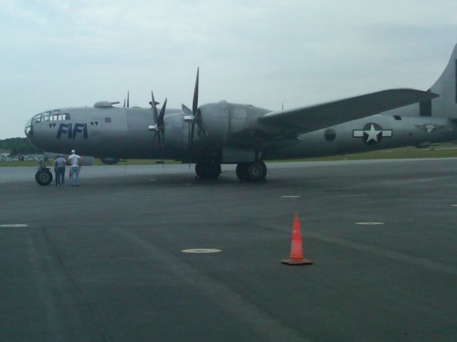 — — - B-29 Superfortress "FIFI" taken at RDG 2011 at WWII Museum