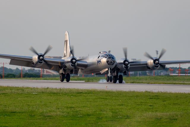 Boeing B-29 Superfortress (N529B) - The legendary B-29 Superfortress of the Commemorative Air Force, FiFi, is seen here being put through it's paces at Fort Worth's Alliance Airport in order to get the crew recurrent.