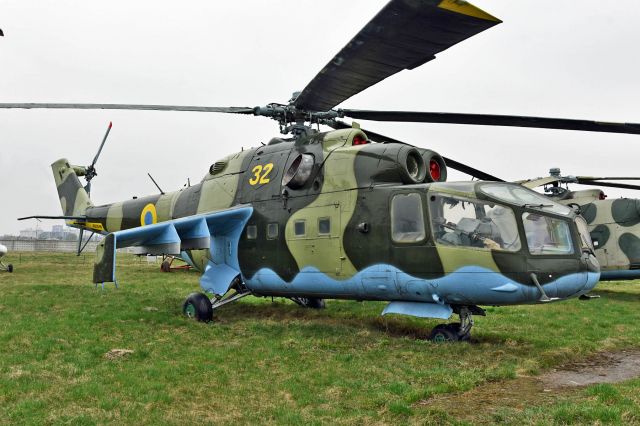 MIL Mi-25 — - on display at Ukraine State Aviation Museum