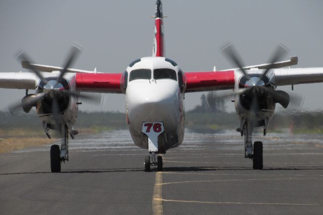 MARSH Turbo Tracker (N436DF) - Tanker 76 taxiing back to the base. 