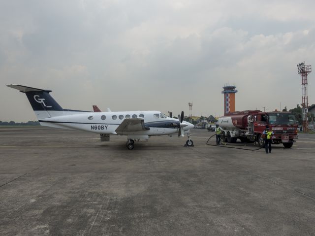 Beechcraft Super King Air 200 (N60BY) - On a ferry flight from the USA to Australia. 16 MAR 2018.