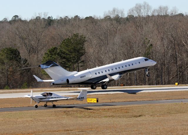 Bombardier Global 5000 (N83FF) - 2014 Bombardier BD-700 Falcon Field-Peachtree City, Ga.