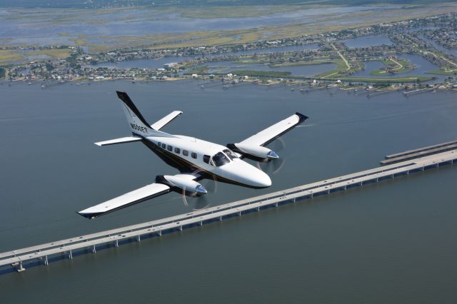 Cessna Conquest 2 (N500ER) - Over Slidell ,LA.  