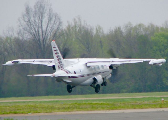 Mitsubishi MU-2 (N118P) - At Downtown Shreveport.