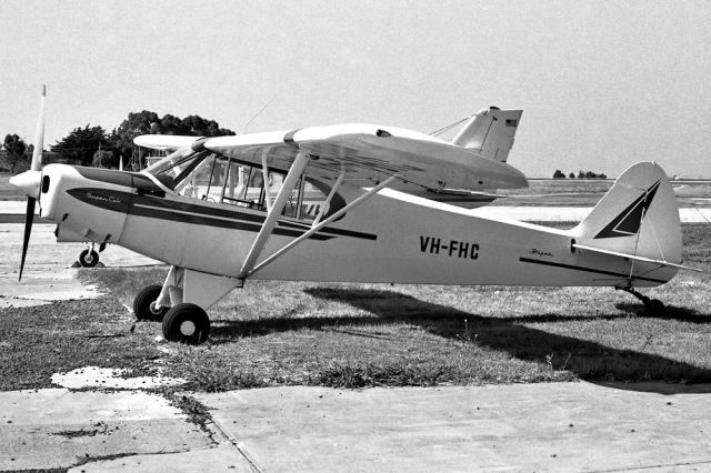 Piper L-21 Super Cub (VH-FHC) - PIPER PA-18-150 SUPER CUB - REG VH-FHC (CN 18-7409066) - SALE VIC. AUSTRALIA - YWSL (15/3/1979)