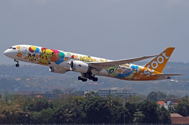 Boeing 787-9 Dreamliner (9V-OJJ) - "Pokemon Jet" livery