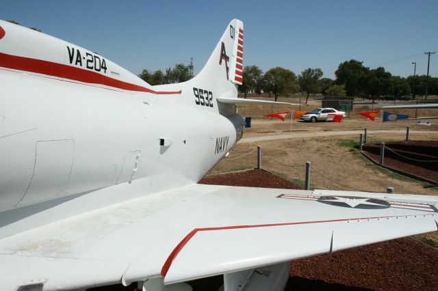 SINGAPORE TA-4 Super Skyhawk (14-9532) - A-4 Skyhawk BuNo 149532 at Castle AFB Museum Open Cockpit Day 2011