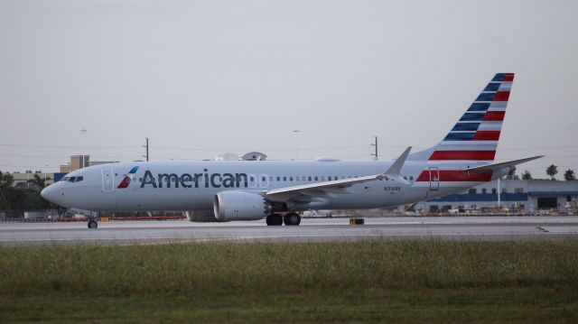 Boeing 737 MAX 8 (N316RK) - Brand new airplane that has been in service for only a few weeks. A/W date is the 4th of June, 2018. Seen here taxing on the 27th of June, 2018.