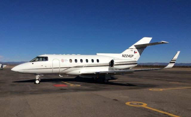 Hawker 800 (N224GP) - Owned by Ponder Victory Ent. Replacing the IAI Westwind.