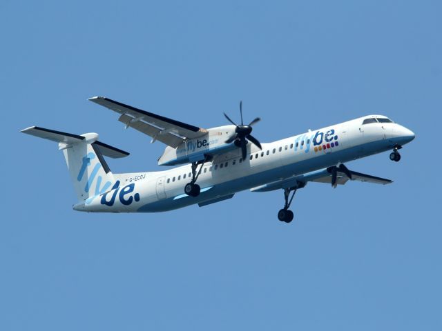 de Havilland Dash 8-400 (G-ECOJ) - 21 JUL 2015 LANDING 05