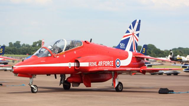 Boeing Goshawk — - 50th display season of the RAF Red Arrows at RIAT 2014