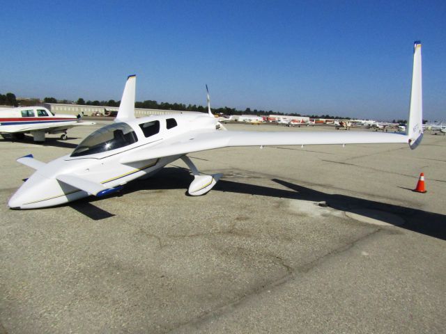 RUTAN Cozy (N97TL) - On the ramp