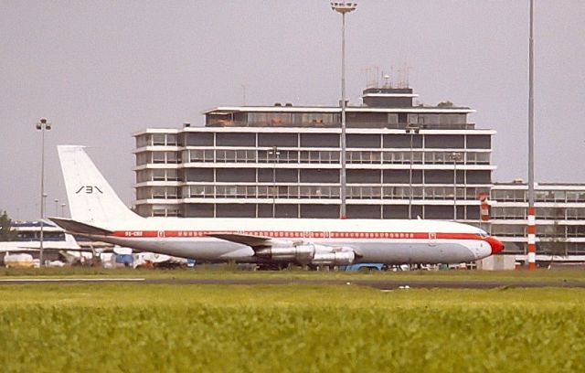 Boeing 707-100 (9Q-CBS) - Sicbe Airlift of Zaire B707-329C cn20200 years 80th