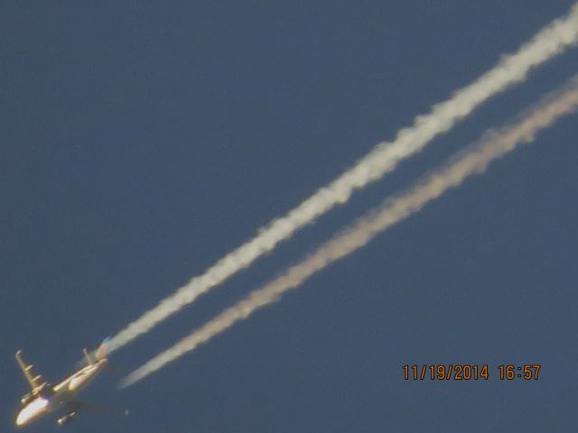 Airbus A319 (N951FR) - Frontier flight 589 from TYS to DEN over Southeastern Kansas at 38,000 feet.