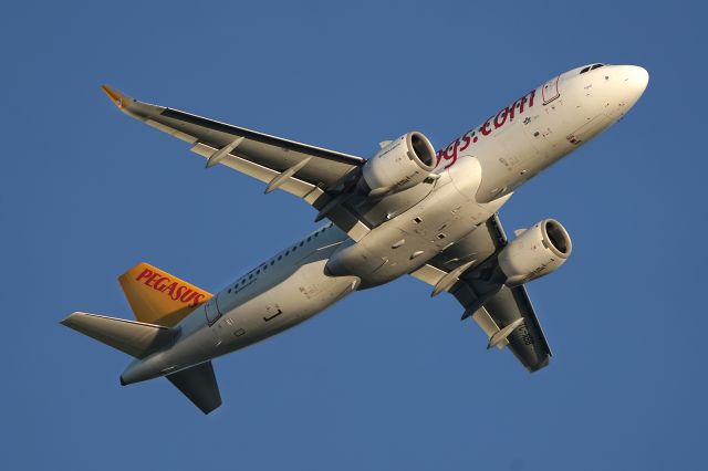 TC-NBB — - "Segah" take off in the late evening DUS/EDDL, 24. Oct 2021 