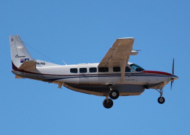 Cessna Caravan (VH-PSQ) - Queensland Police Service (Airwing) Cessna Caravan VH-PSQ departing Longreach for Brisbane 23 May 2020