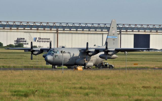 Lockheed C-130 Hercules (84-0212) - usaf c-130h 840212 delaware air guard at shannon 5/7/13.