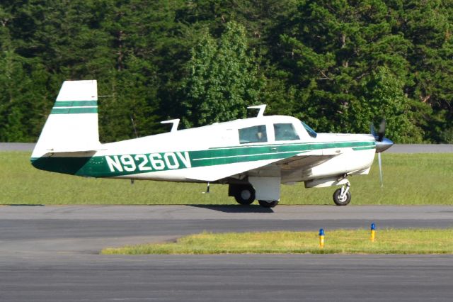 Mooney M-20 (N9260V) - PARFAIT LTD taxiing at KJQF - 9/20/20