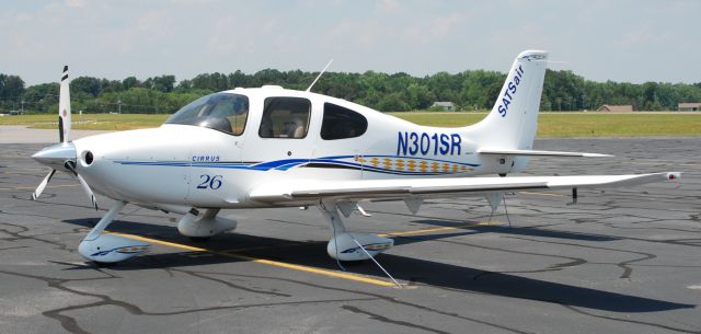 Cirrus SR-22 (N301SR) - 2006 Cirrus SR22 in Danville Va.