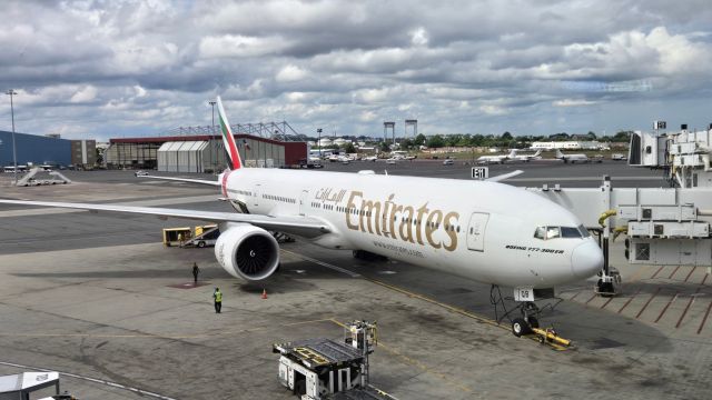 BOEING 777-300ER — - At Gate E11