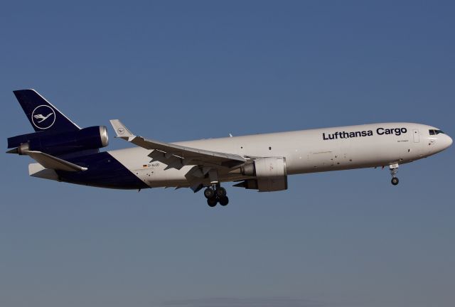 Boeing MD-11 (D-ALCD) - Must say, was not a fan of this livery when it debuted, however I've grown to really enjoy it on the classic MD-11F. This three holer was originally delivered to Lufthansa in 1998. (please view in "full" for highest image quality)