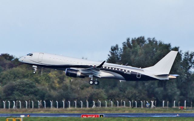 Cessna Citation CJ1 (VP-CCC) - arab wings embraer erj-190-100ecj vp-ccc dep shannon 21/9/17.