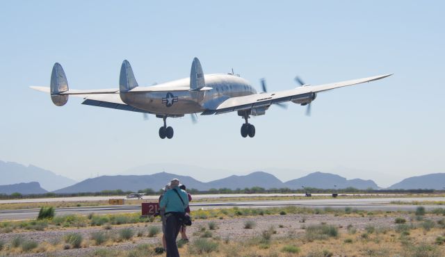 Lockheed EC-121 Constellation (N9463) - 03/21/2016 Air Force One taken off from Marana Regional AP AZ. Columbine II, 6410. 