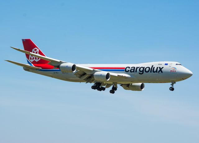 BOEING 747-8 (LX-VCJ) - 07/24/2015 CargoLux LX-VCJ B748 KDFW