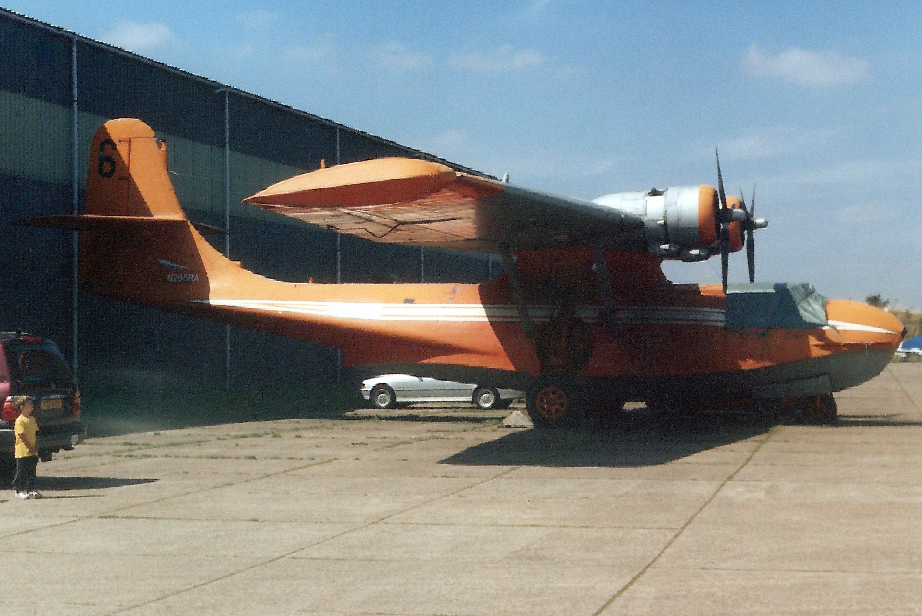 Canadair CL-1 Catalina (N285RA) - Seen here in Jun-01.br /br /Registration cancelled 22-Mar-06. On display at the Israeli Air Force Museum at LLHB.