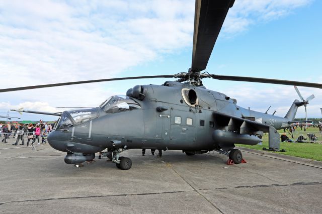 MIL Mi-25 (0331) - Hungarian Air Force Mil Mi-24P Hind-F. Photo taken on September 18, 2021 at NATO Days in Ostrava.