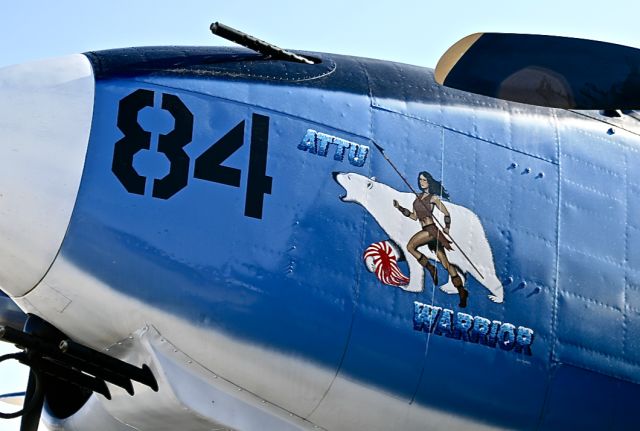 N7670C — - NOSE ART,LOCKHEED,PV-2,HARPOON at Aviation Nation,2009