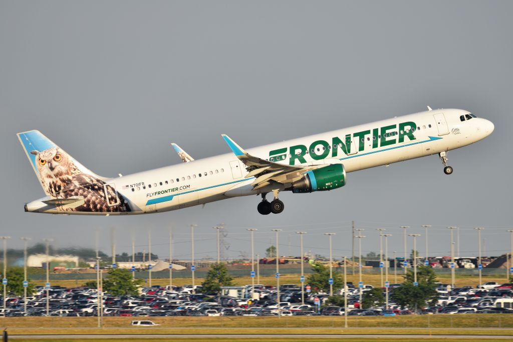 Airbus A321 (N701FR) - 23-R 06-30-22