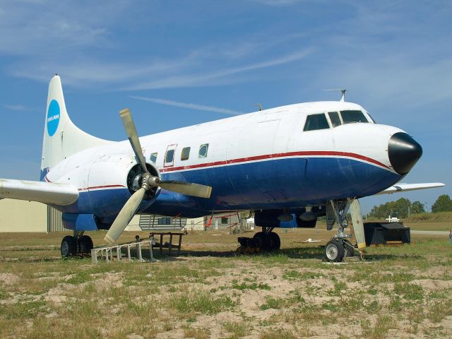 CONVAIR CV-340 Convairliner (N1022C) - Formerly of Trans Florida Airlines, moved via truck from its last known location of storage at Daytona Intl to X04 Orlando Country Airport    N1022C started out as an American Airlines Flagship, and served as a Mohawk cosmopolitan named Air Chief Narraganset.    After Hartford, CT based Propliners of Americas intent to buy fell through, ownership was sold to the US Airline Industry Museum Foundation