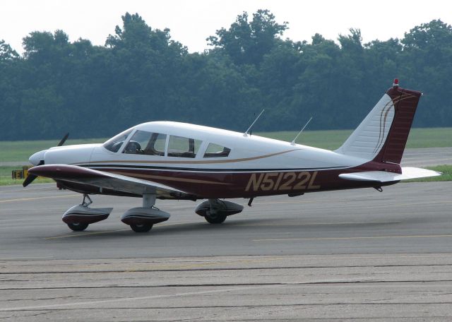 Piper Cherokee (N5122L) - At Downtown Shreveport.