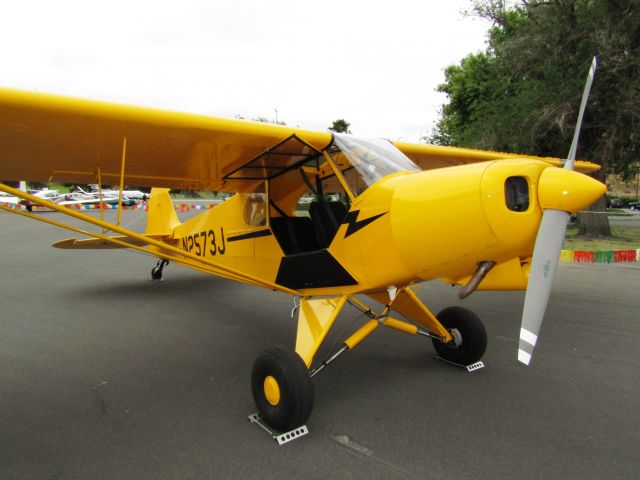 Piper L-21 Super Cub (N2573J) - On display at Brackett Field