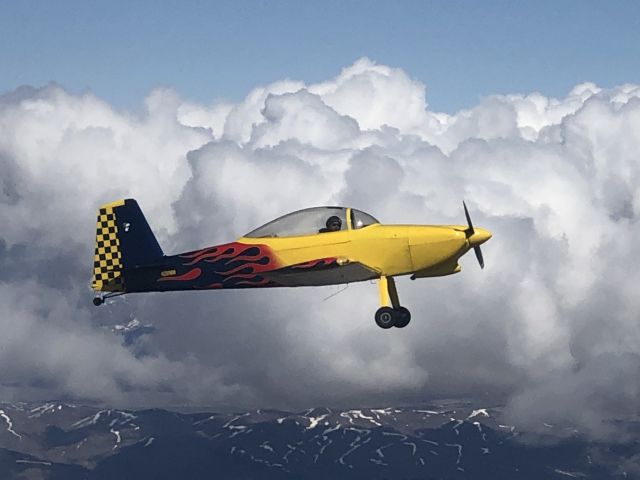 Vans RV-8 (N289MM) - 11500 above  southern Idaho