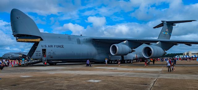 LOCKHEED C-5 Super Galaxy (85-0002) - 436th Airlift Wing - 512th Airlift Wing - AMC Dover 85-br /0002 Lockheed C-5 M Super Galaxy - Naval Air Station (NAS) Oceana KNTUbr /Virginia Beach, Virginiabr /Photo: Monica Elise Del Corobr /September 22, 2024br /(TDelCoro)