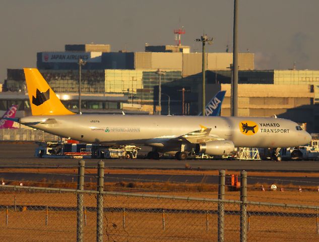 Airbus A321 (JA81YA) - Photo taken on Dec 21, 2023.